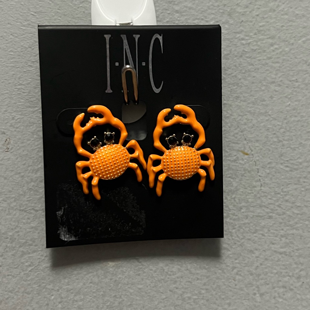 Crab Earrings For Women Enamel Crab Stud Earrings Nautical Theme Sealife Sea 25$